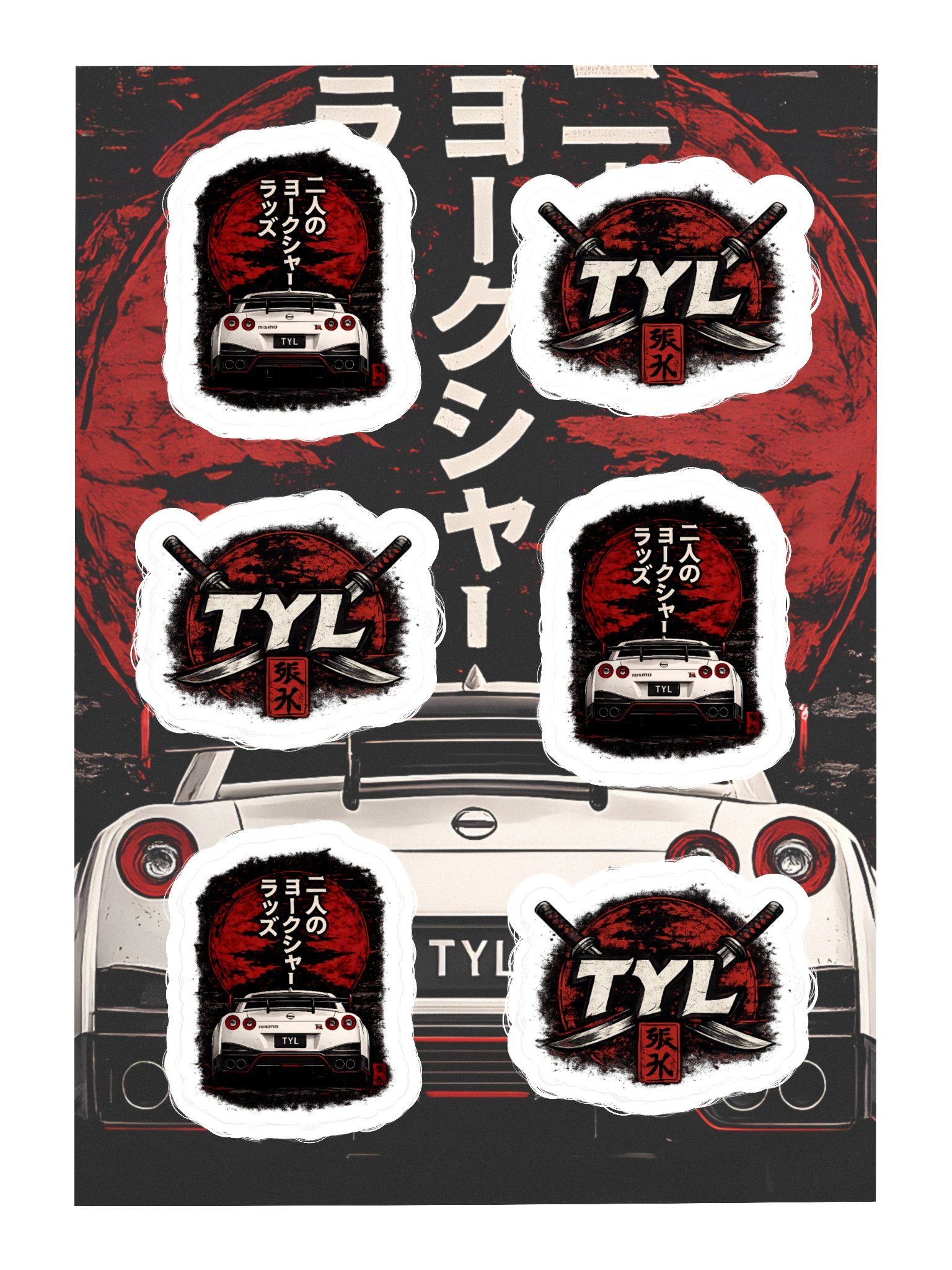 TYL Japanese Sticker Sheet product image (3)