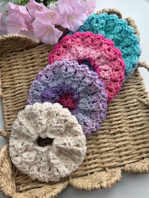 Crochet Hair Scrunchie PDF Pattern product image (2)