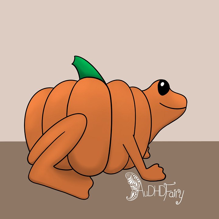 Pumpkin Toad Sticker product image (2)