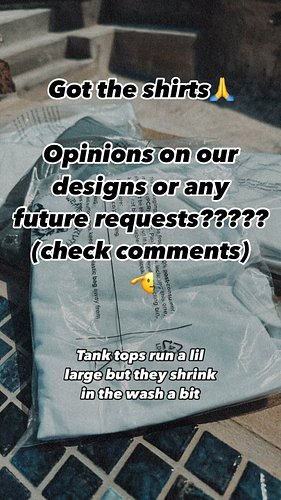 We still workin on more things… slowly
.
🤗Check BIO for links
.
🙏Follow for future updates
.
🚨10% sale on tees RIGHT NOW
.
#a...