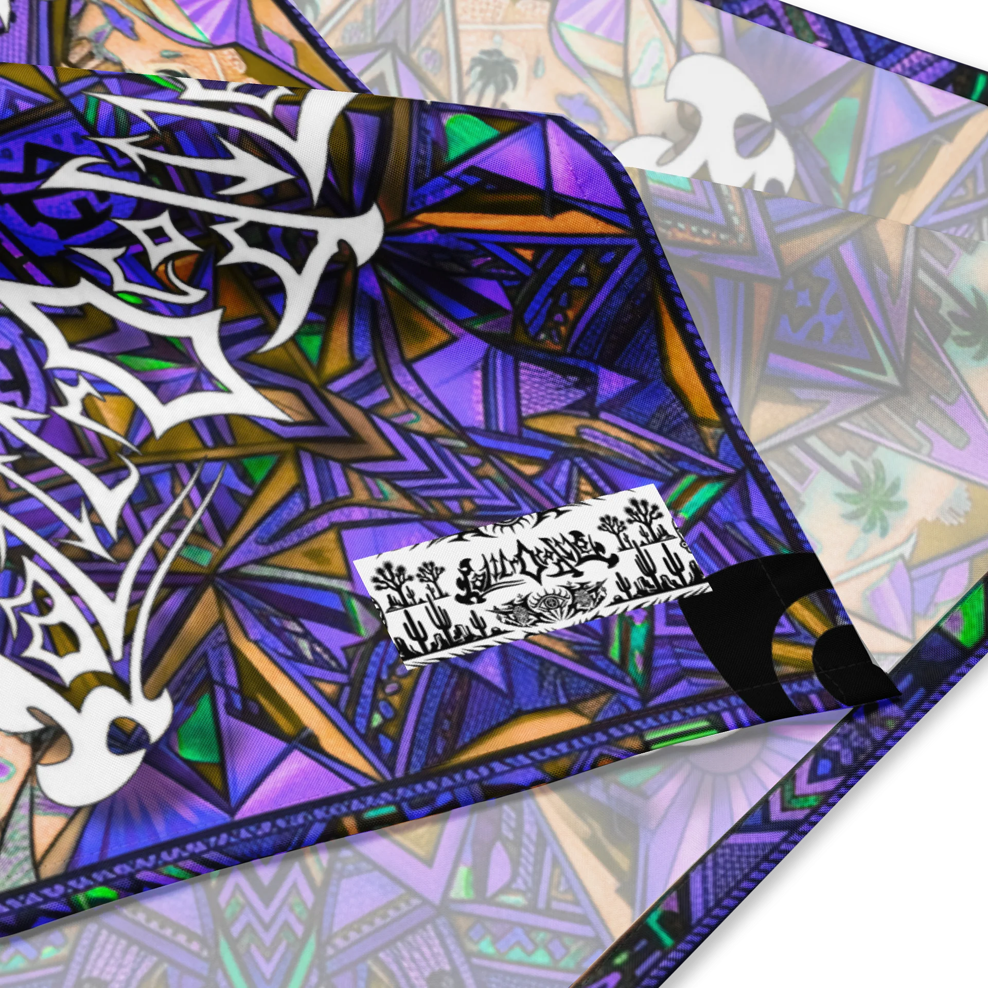 Power Protector Mandala CaliCrocodile Bandana product image (2)