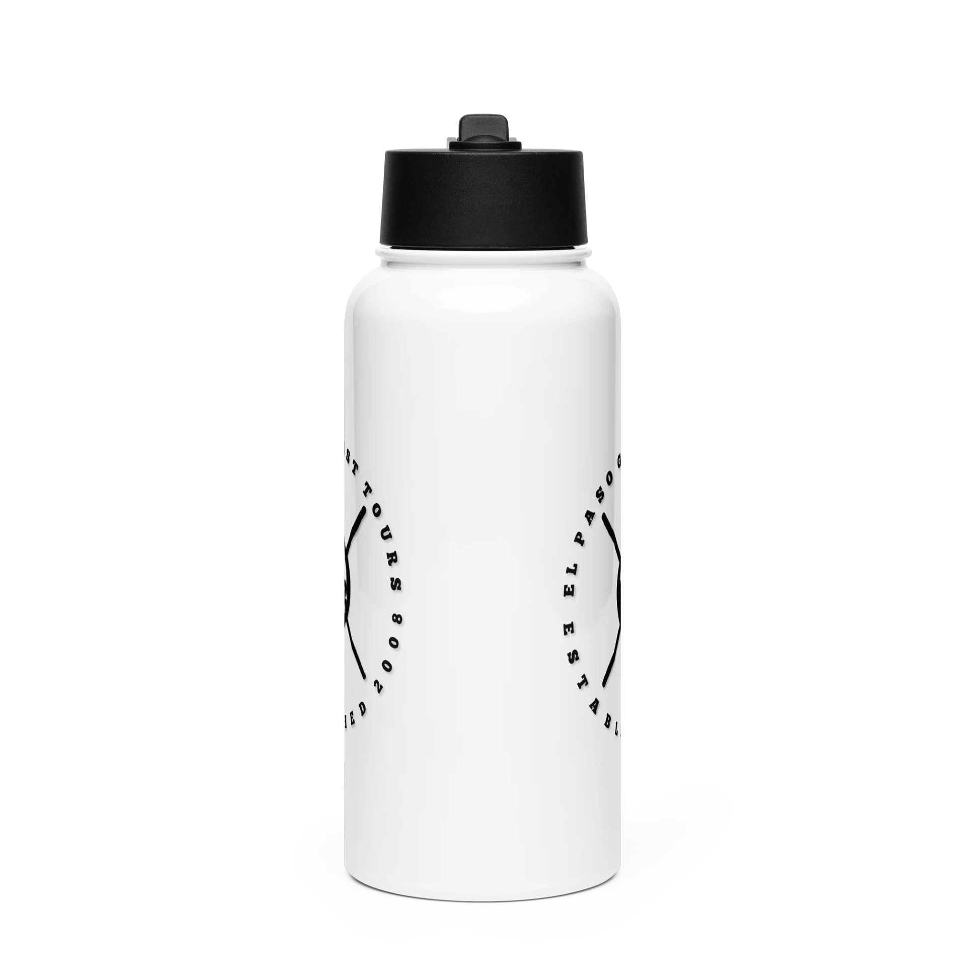 Glossy Noir Stainless Steel Bottle product image (1)