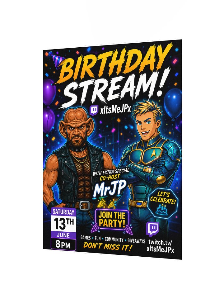 JP Bday Poster product image (2)