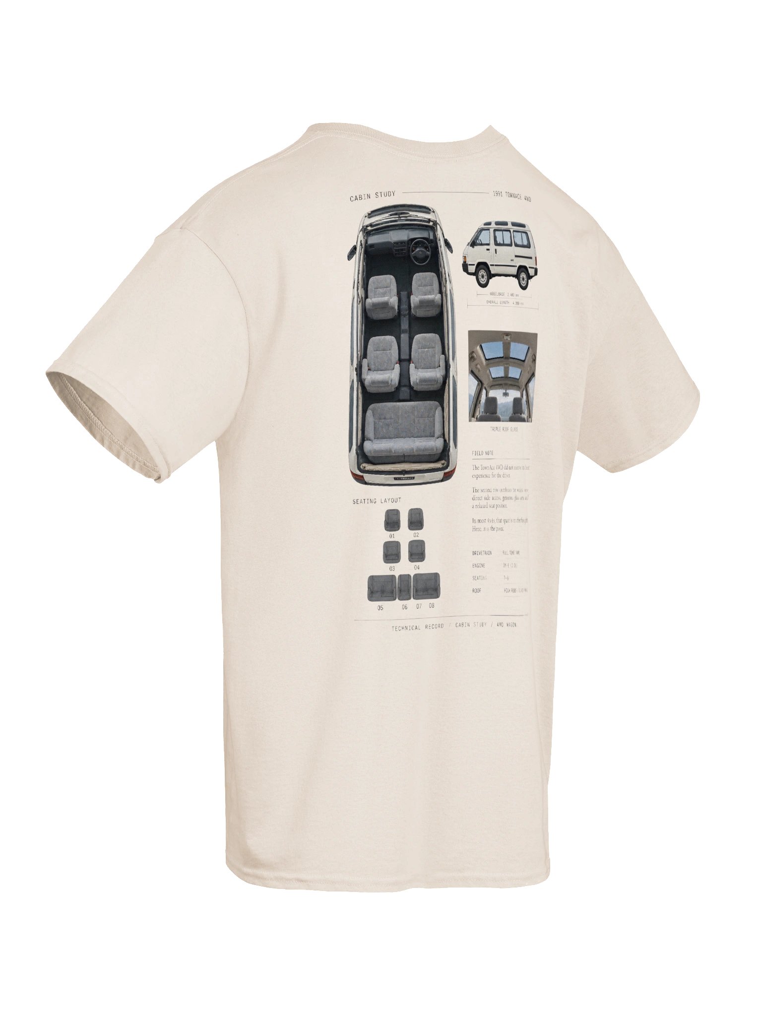 Best Seat: 1991 Toyota TownAce 4WD Tee product image (68)