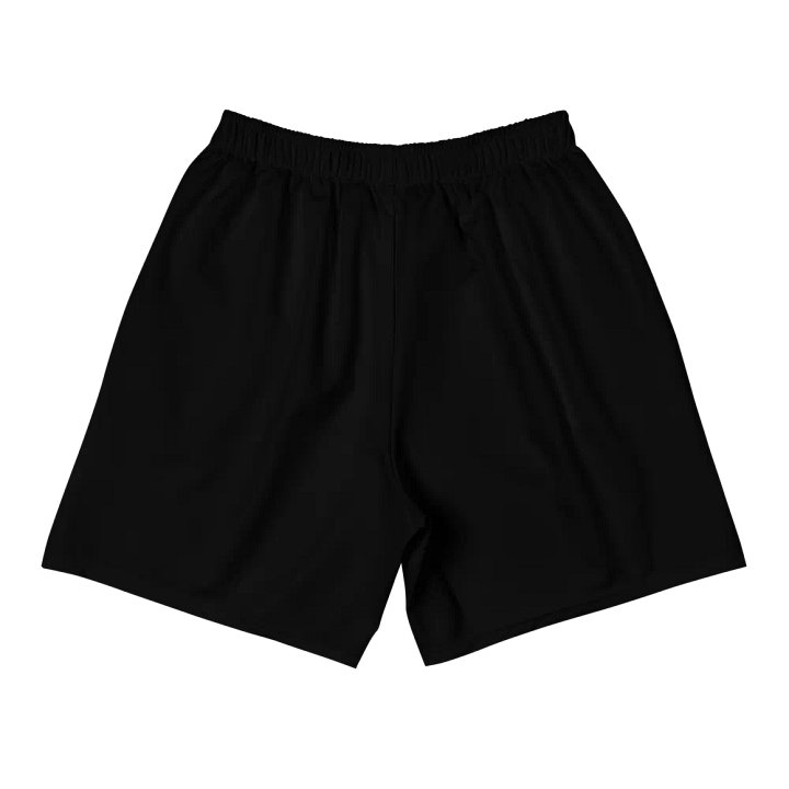 White Print Shorts - Black product image (2)