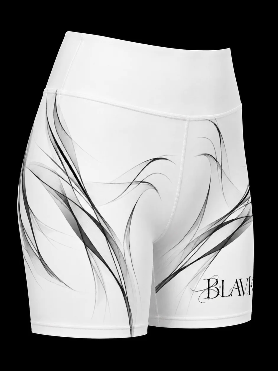 BLAVK VEIL HIGH-WAIST SHORTS product image (5)