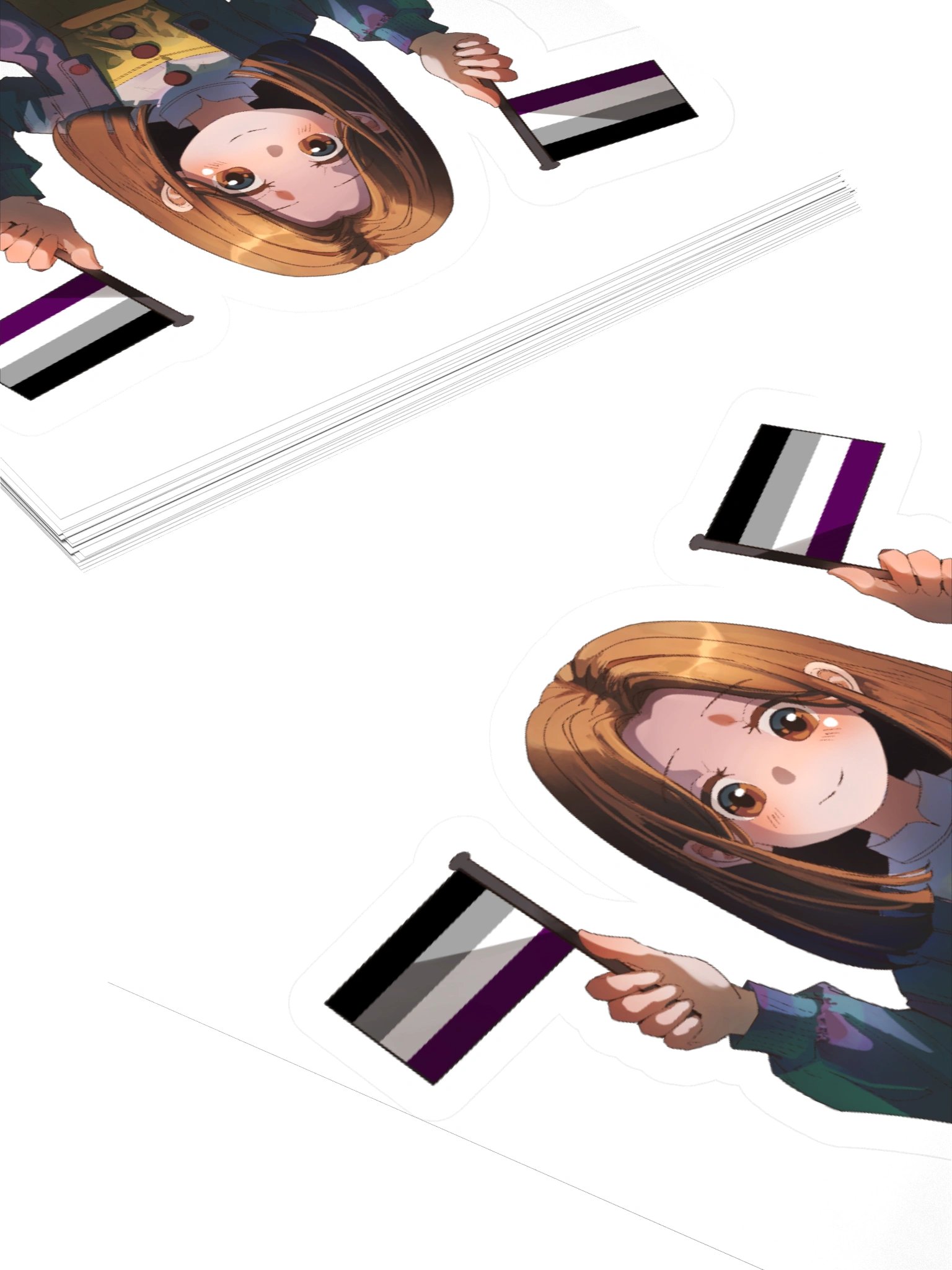 "Ace Pride" Sticker product image (4)