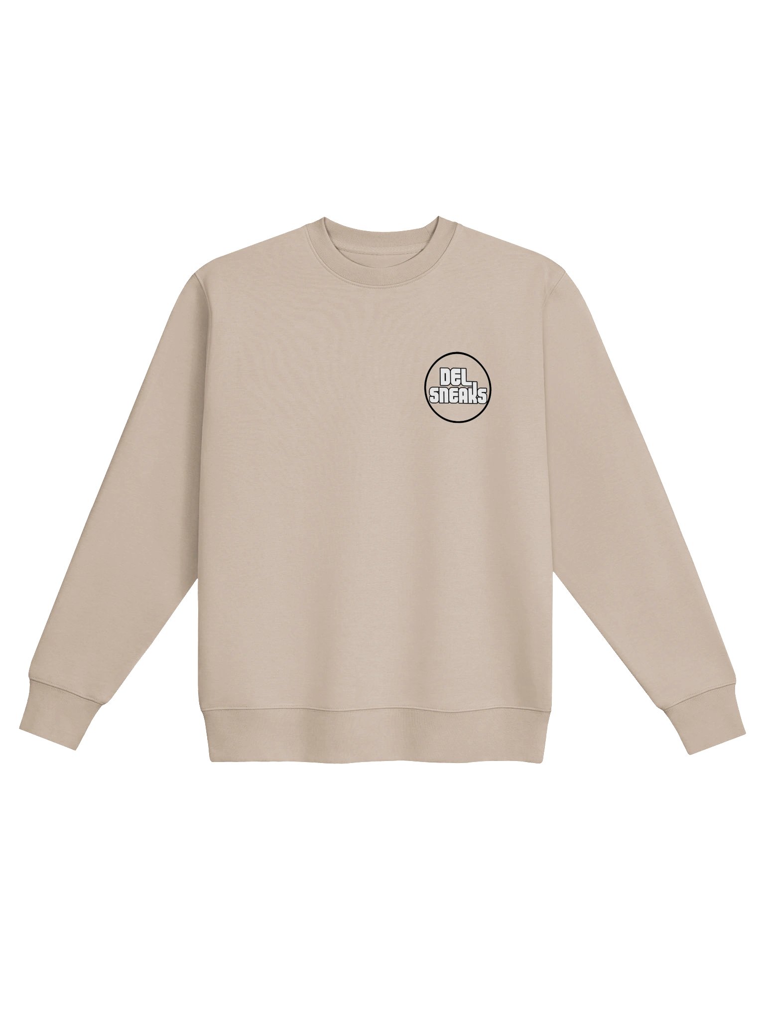 F&B Circular Logo Crew Neck Sweatshirt Desert Dust product image (1)