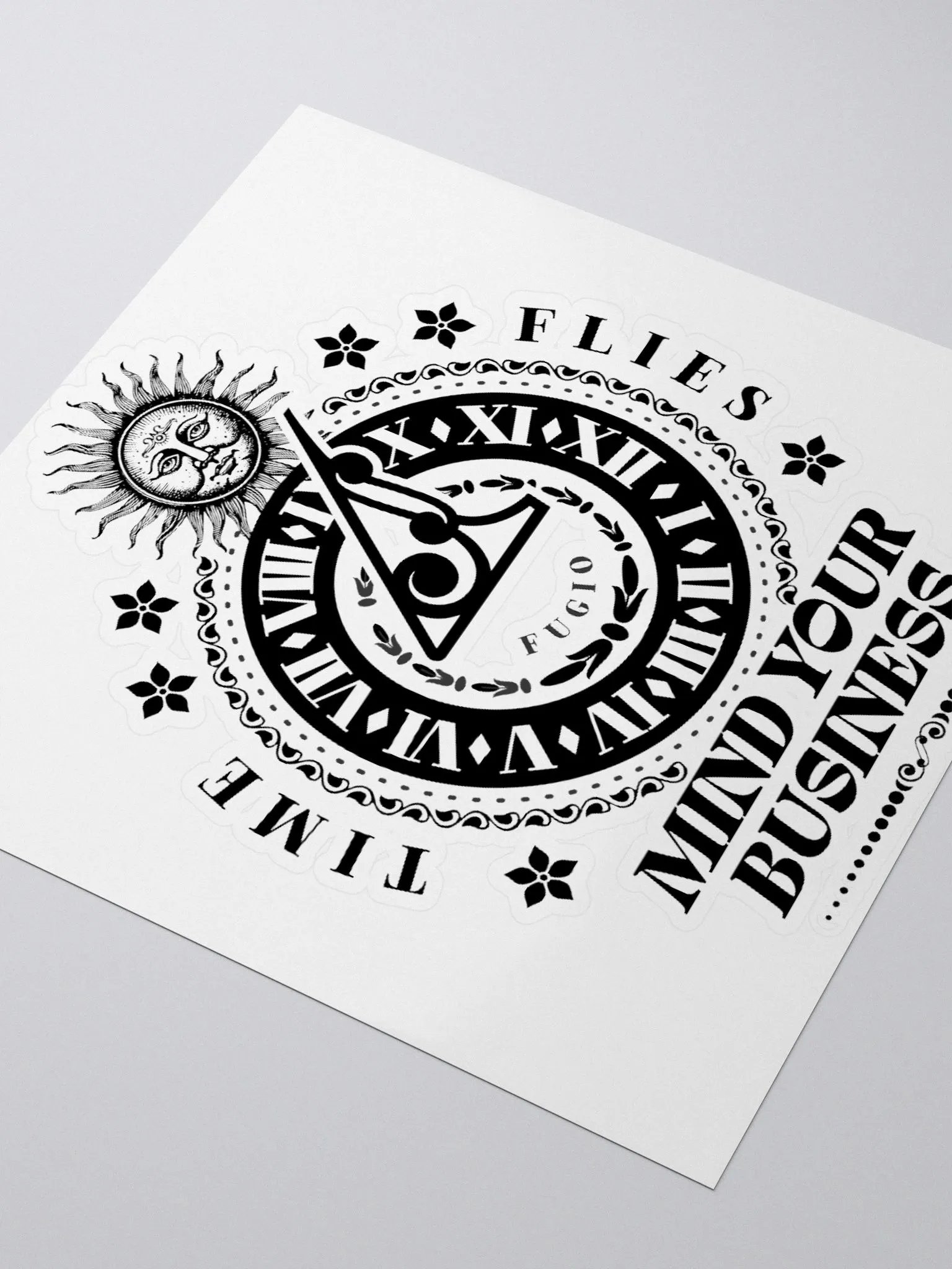 MYB, white sticker product image (7)