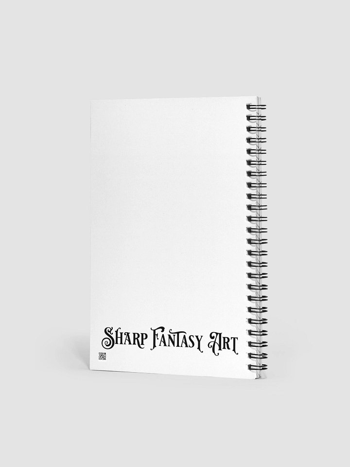 Raven's Letterpress Spiral Notebook product image (2)