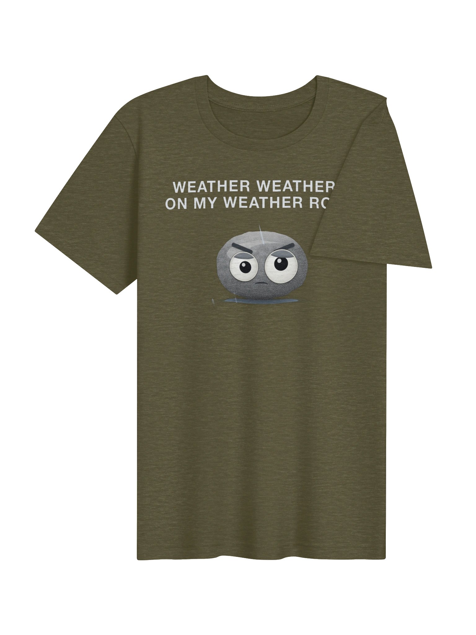 Weather Weather'd on My Weather Rock T-Shirt product image (6)