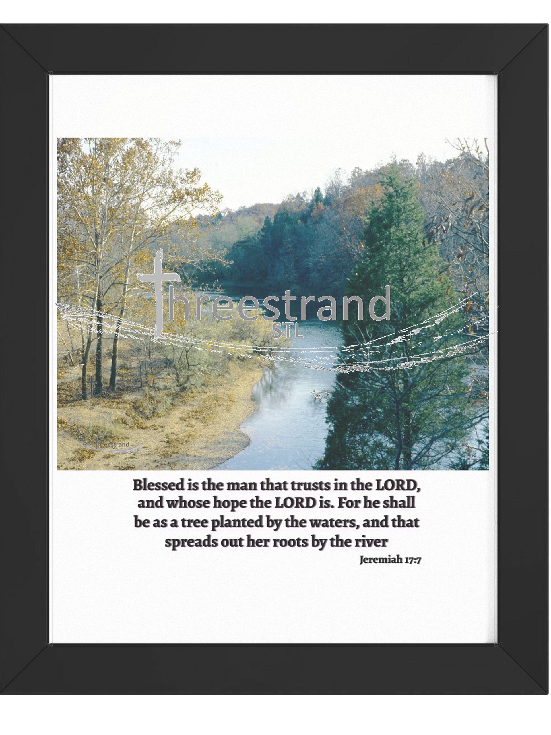 Vibrant Ayous Wood Framed Poster - Afternoon Serenity product image (4)
