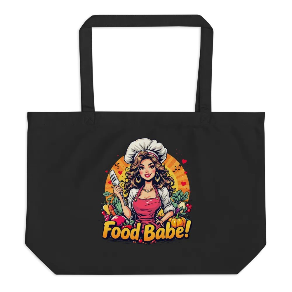 Foodie Vibes Organic Tote product image (1)