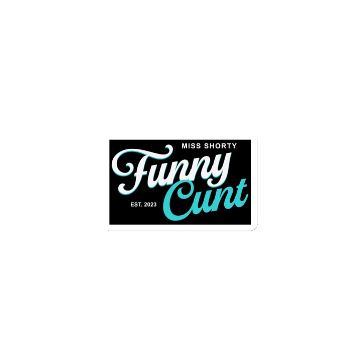 Funny C!NT Magnet - Black product image (1)