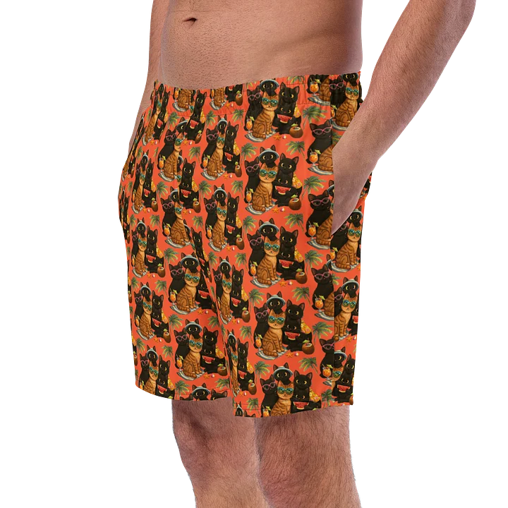 Cat brigade summer Swim Shorts product image (2)