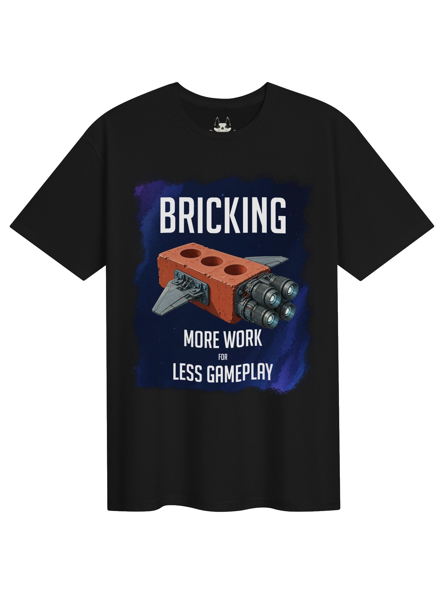 Bricking - More Work for Less Gameplay T-shirt product image (1)