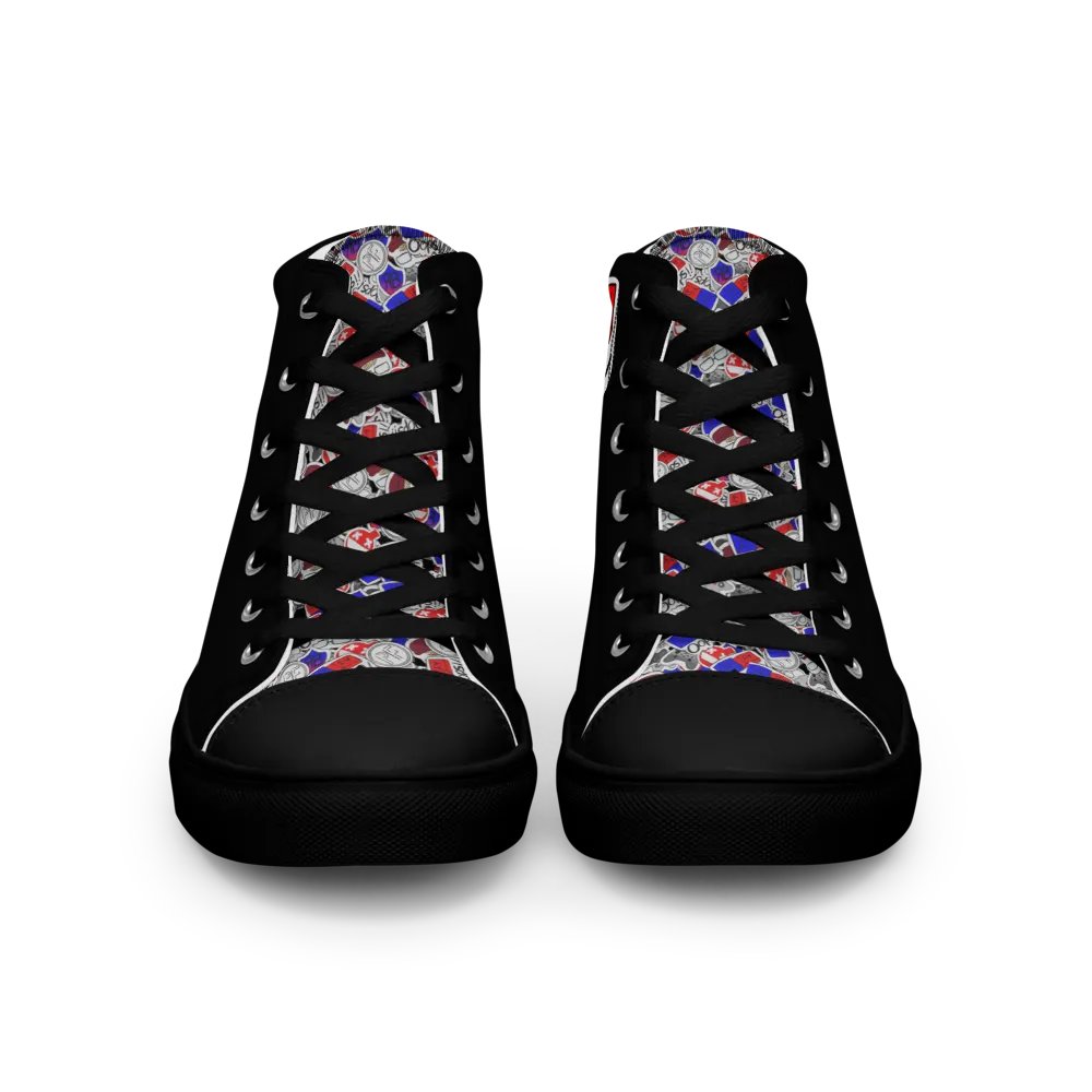ALT + F4 Sticker-Bomb Mens Hi-Tops product image (3)