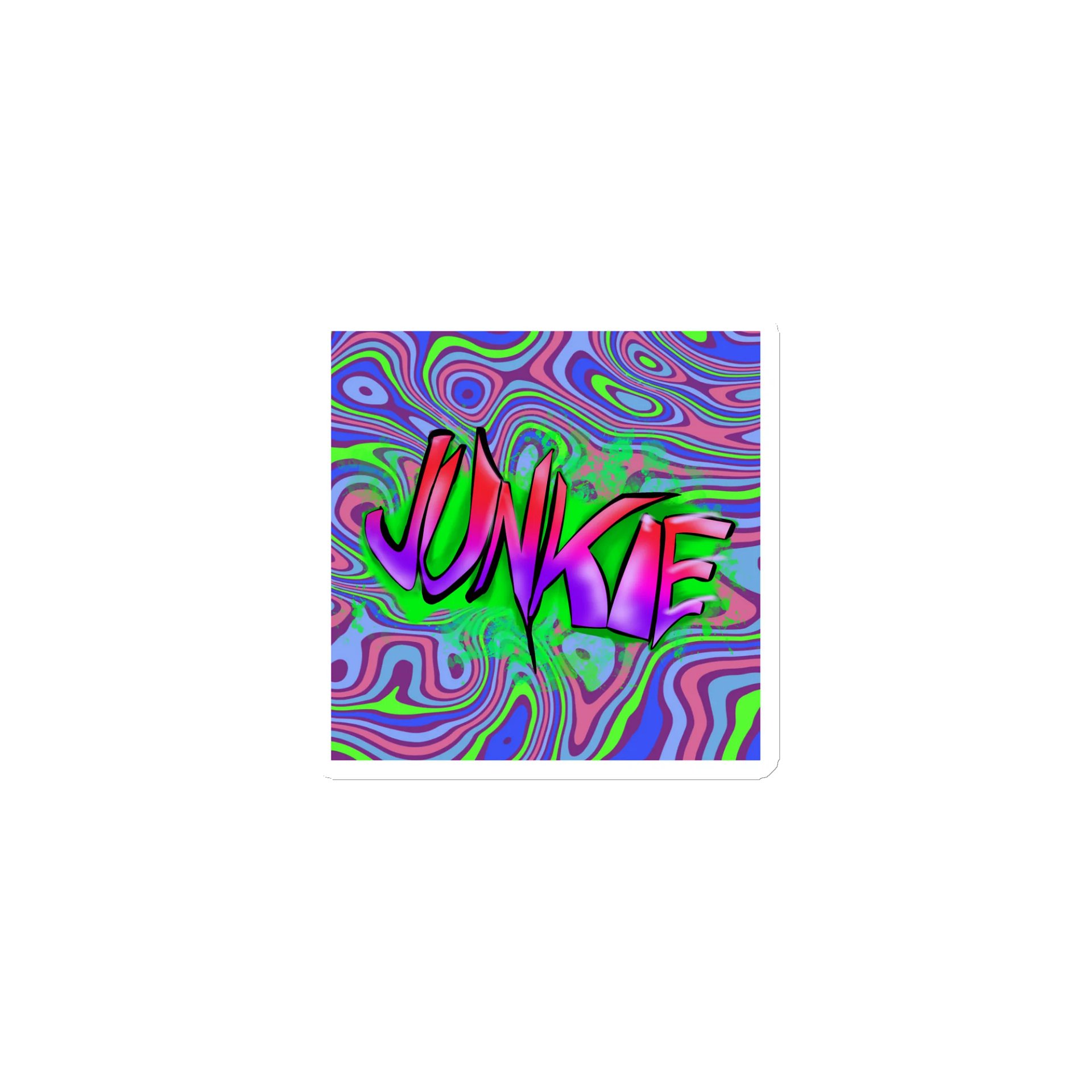 “Graffiti Surge” – Junkie Project Magnet product image (1)