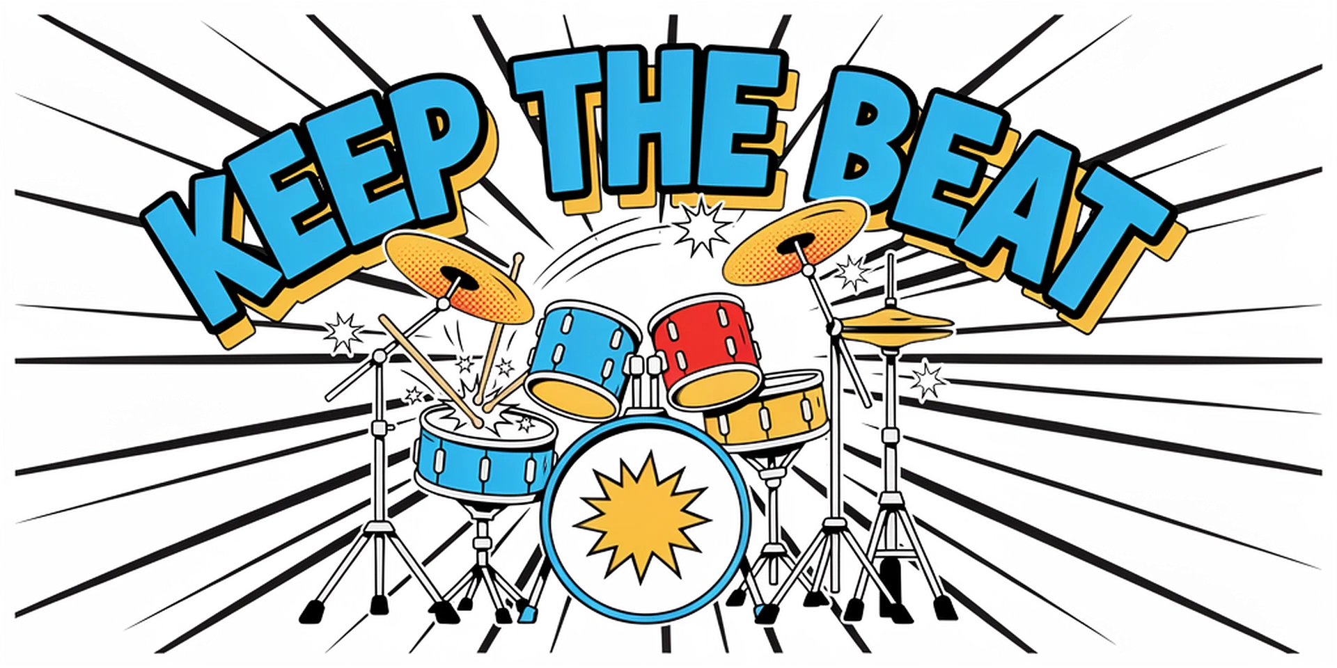 Keep the Beat Drum Kit Mug product image (2)
