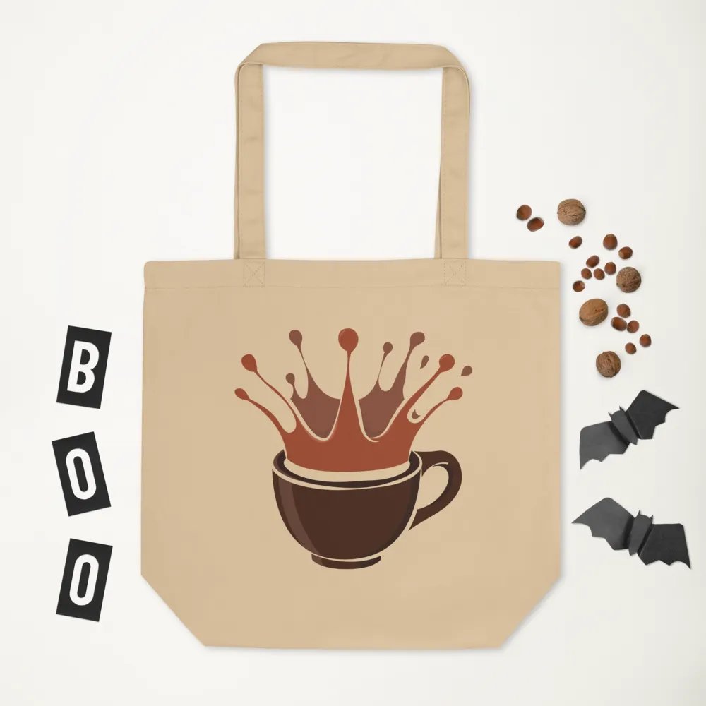 Caffeine Crown Splash Tote Bag product image (6)