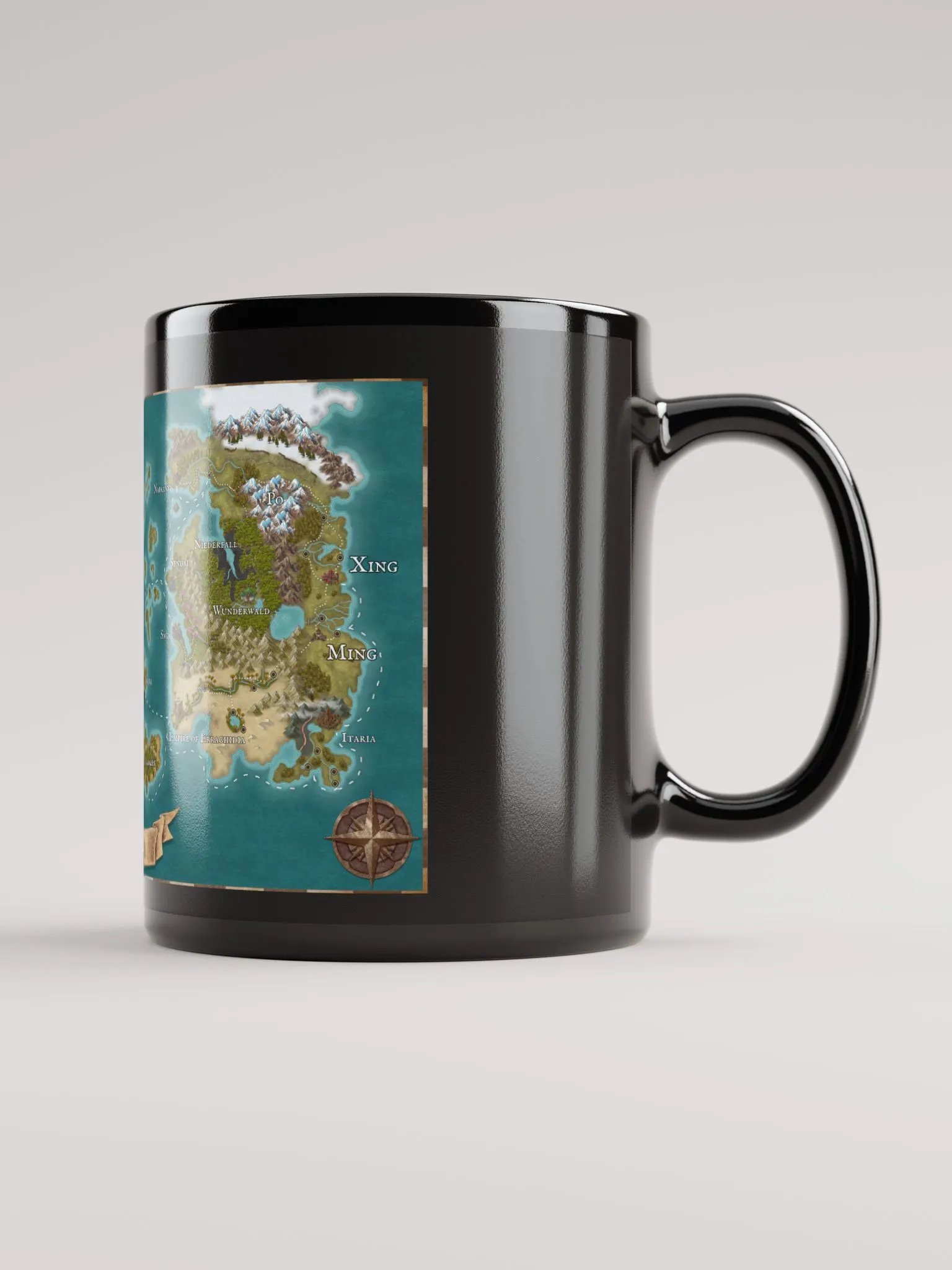Tyrantia Karte Tasse Schwarz product image (2)
