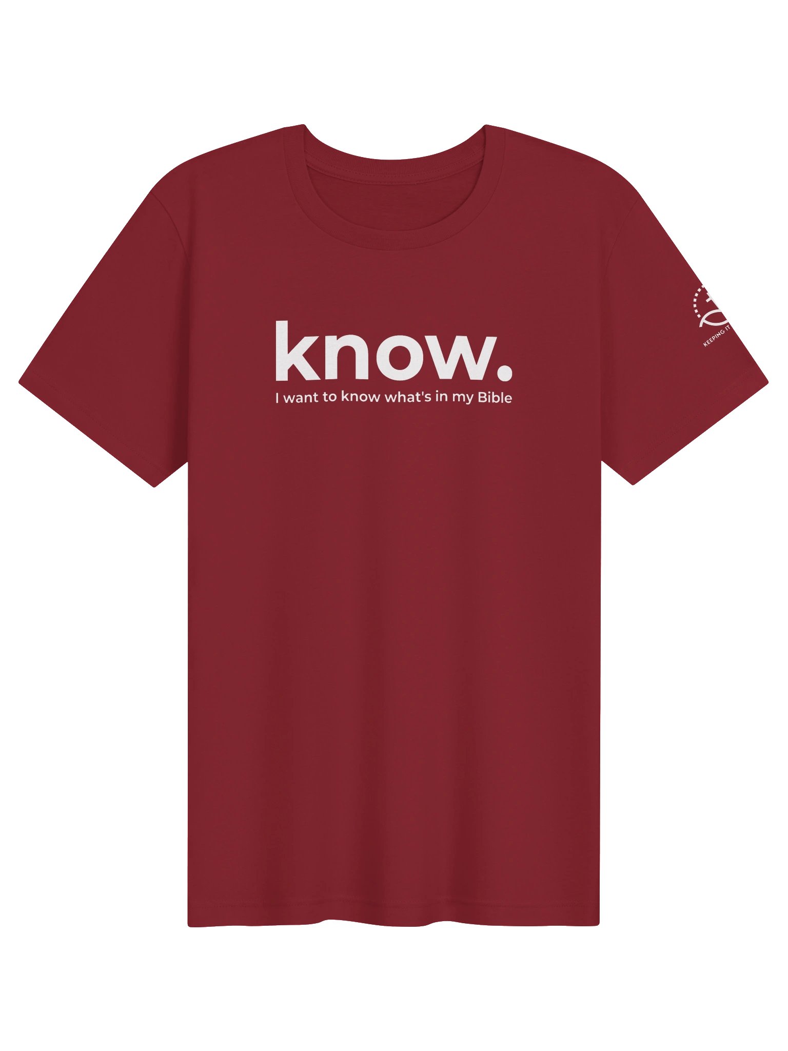 Know the Bible Tee product image (1)