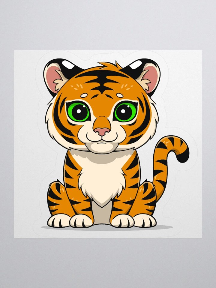 Cute Chi-bi Grower Sticker product image (2)
