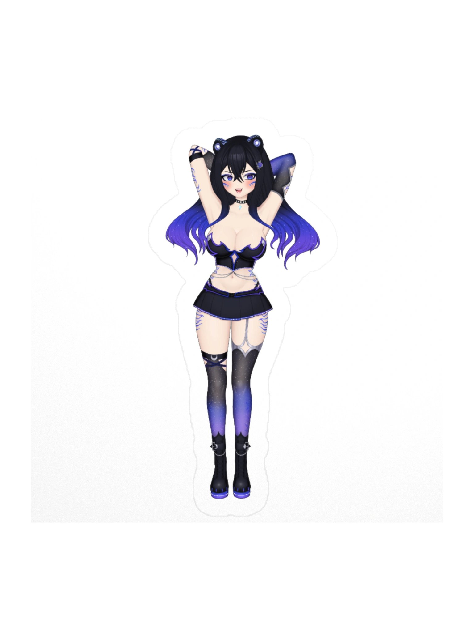Arms Up - Cold | Kiss Cut Stickers product image (1)