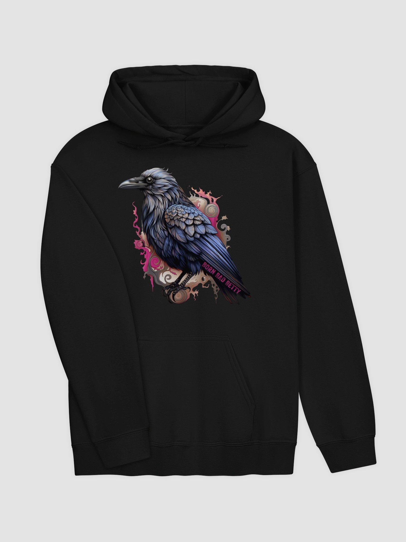 Raven Gothic Swirls Classic women's Hoodie product image (3)