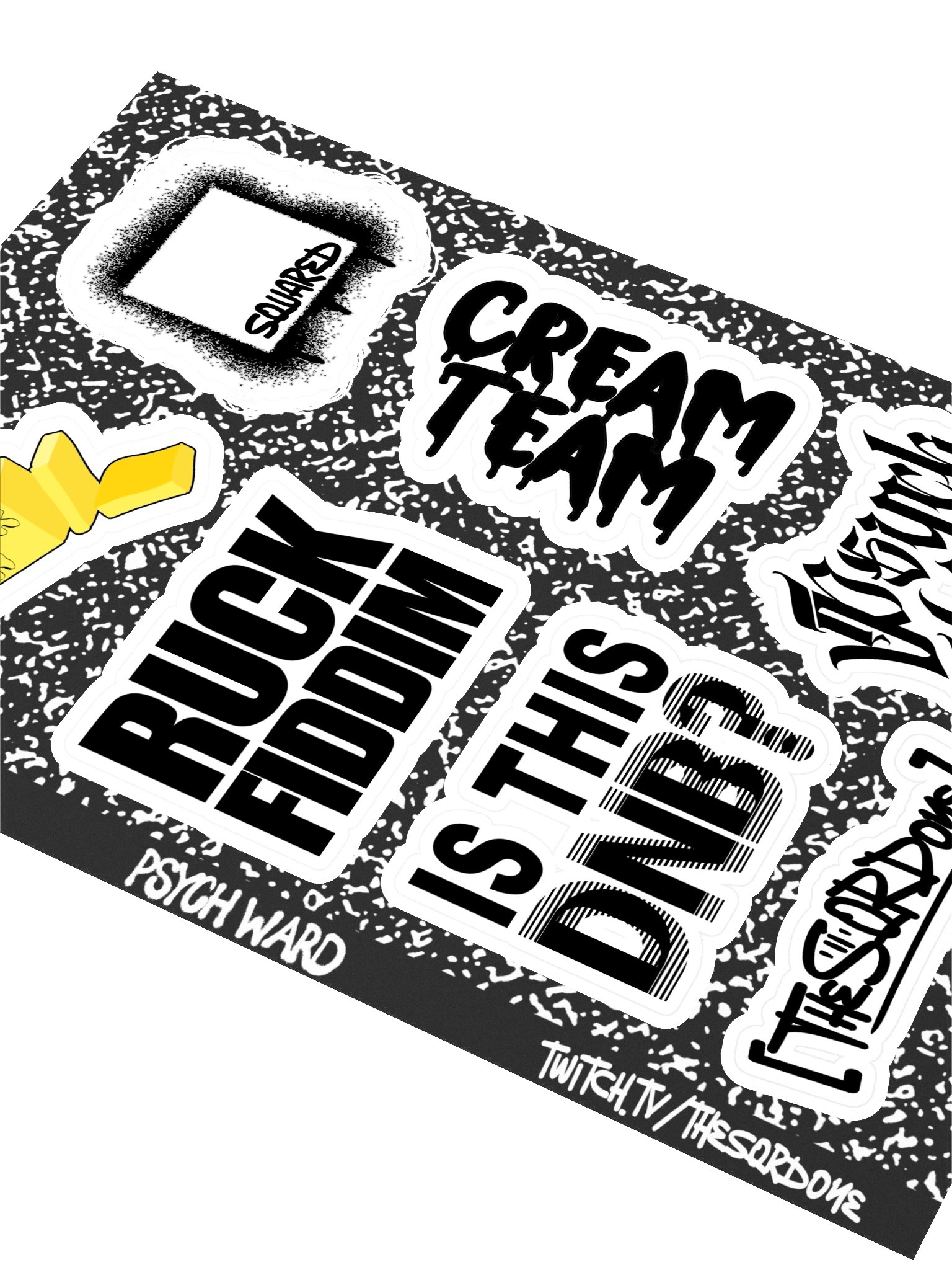 SQRD Sticker Sheet product image (3)