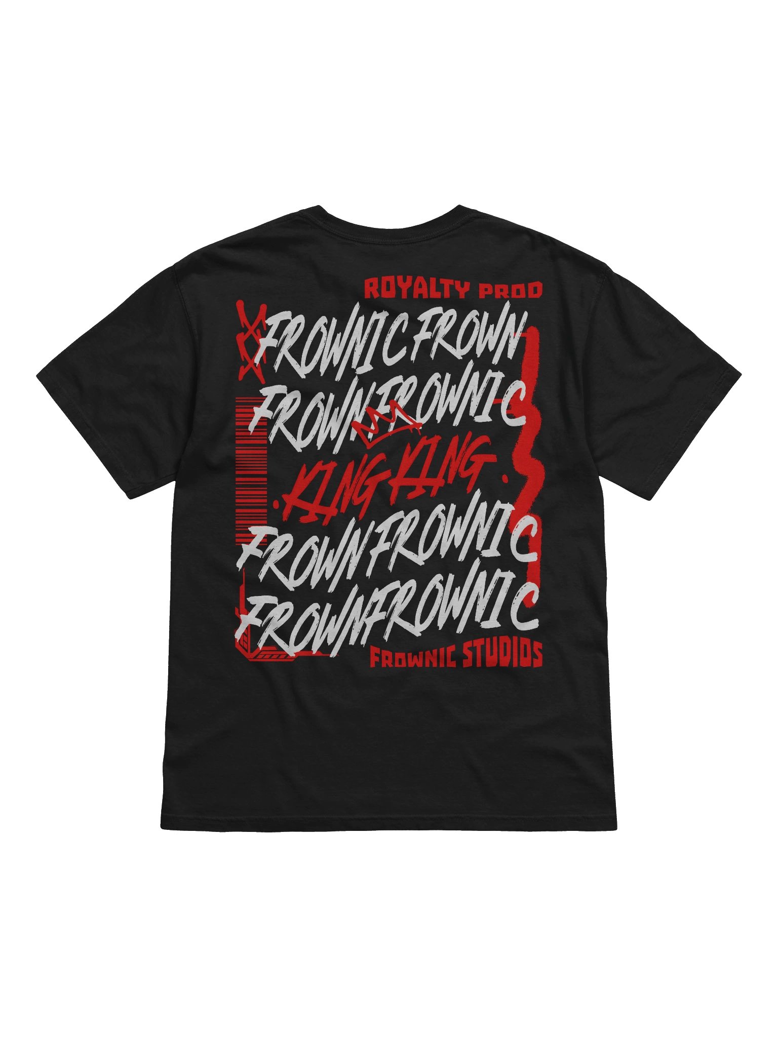 Frownic Is King Printed Tee product image (2)