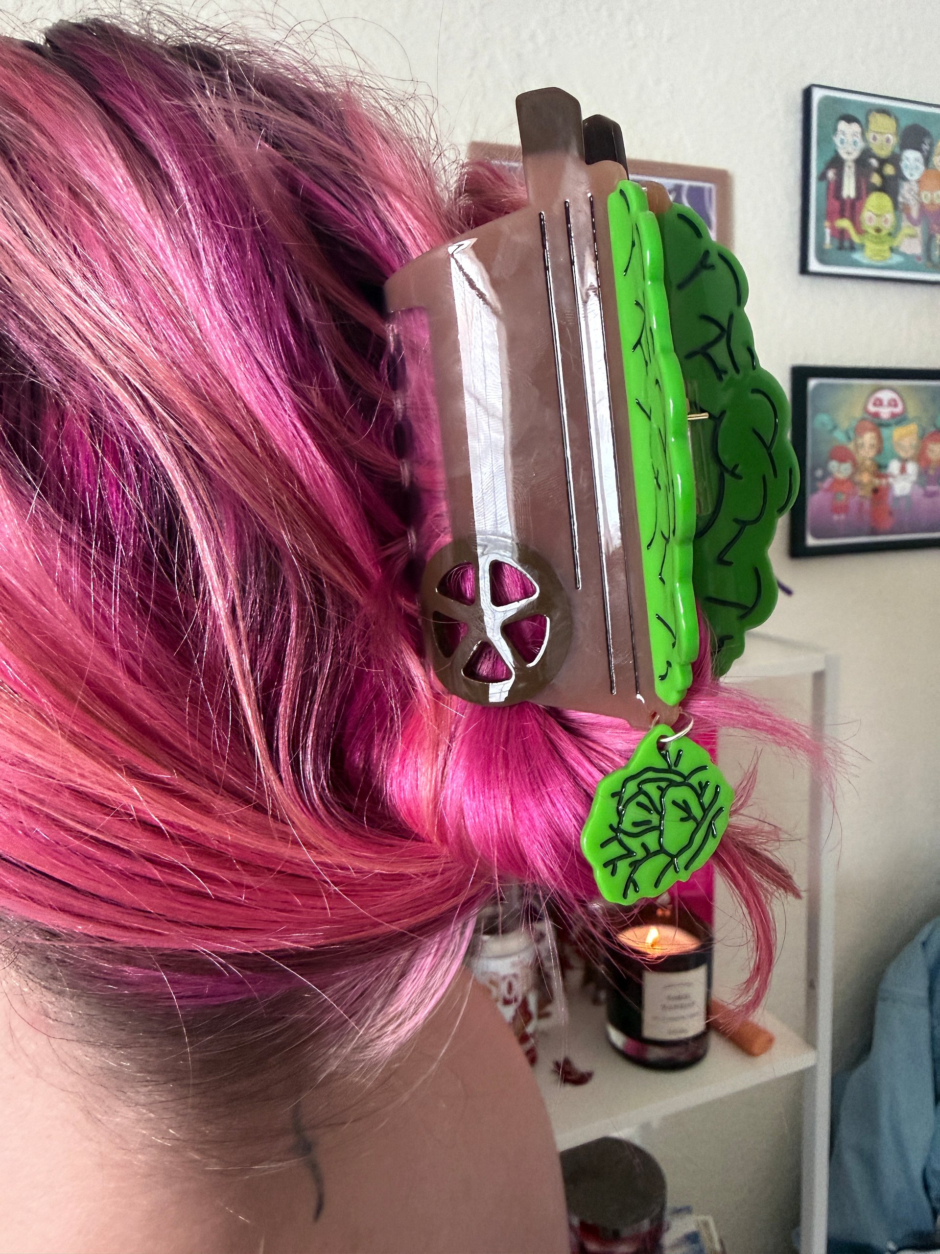 Cabbage Cart Hair Claw product image (2)