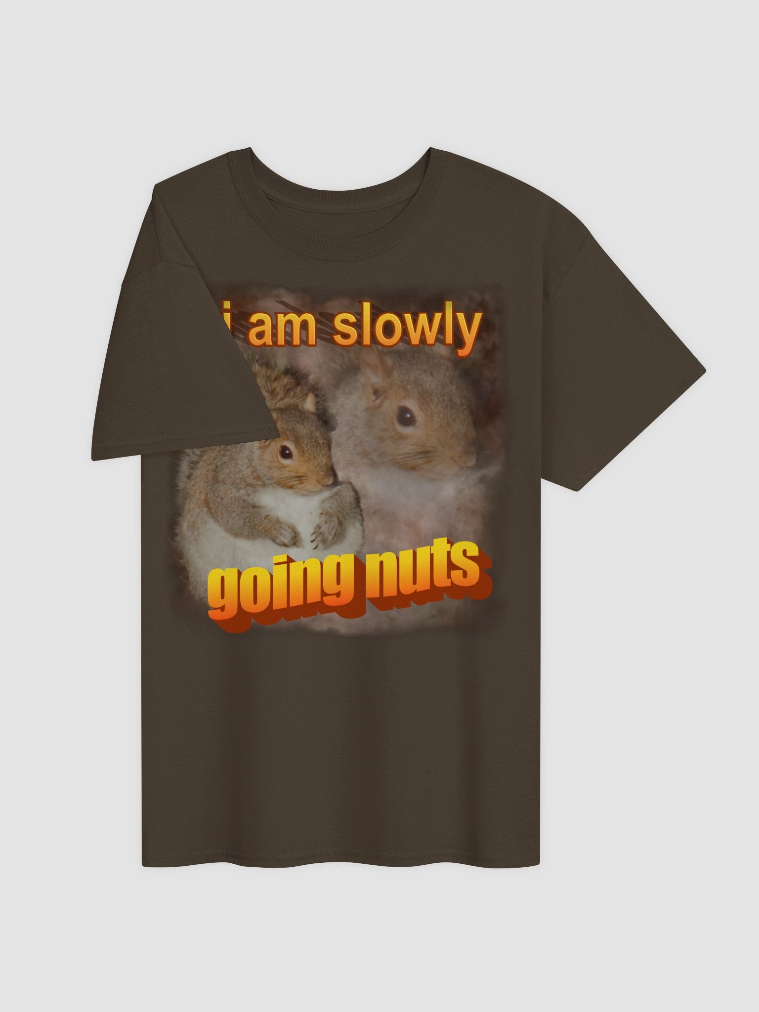 I am slowly going nuts Squirrel T-shirt product image (4)