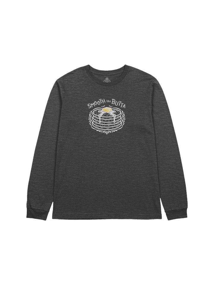 Smooth like Butta long-sleeve tee (dark) product image (10)