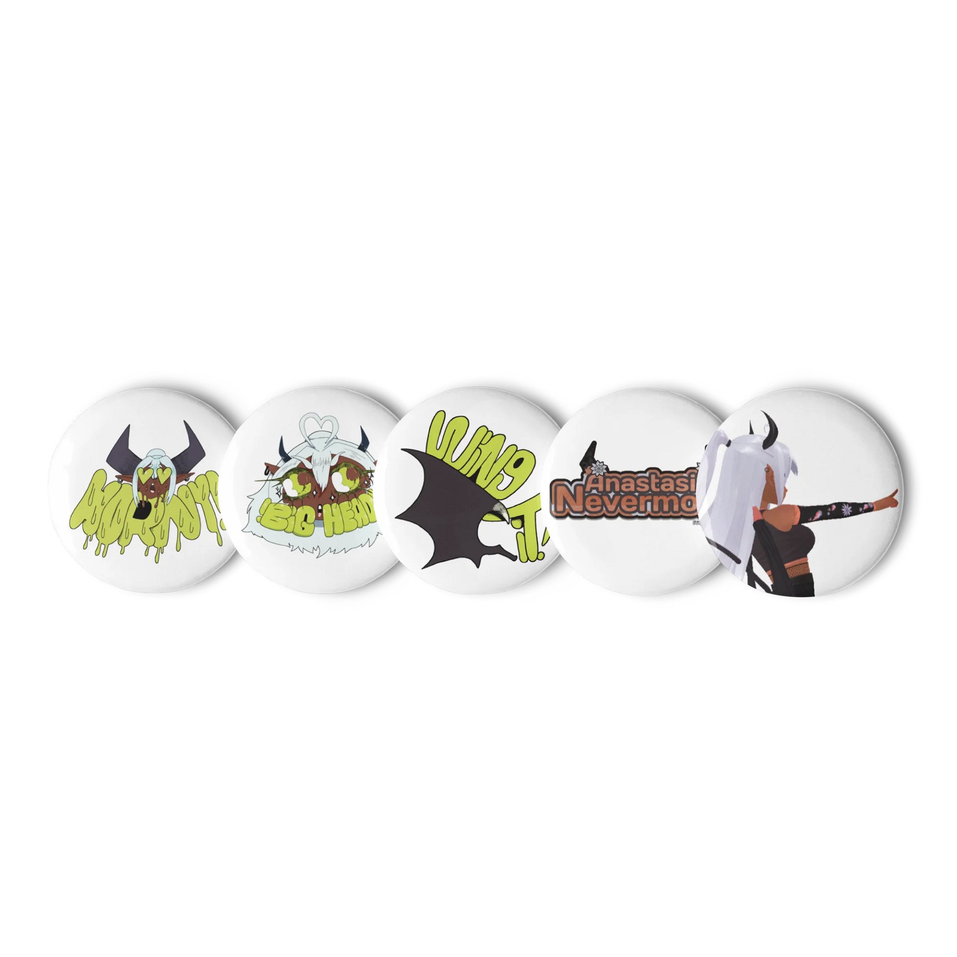 Nevermore Pin set 1 product image (1)