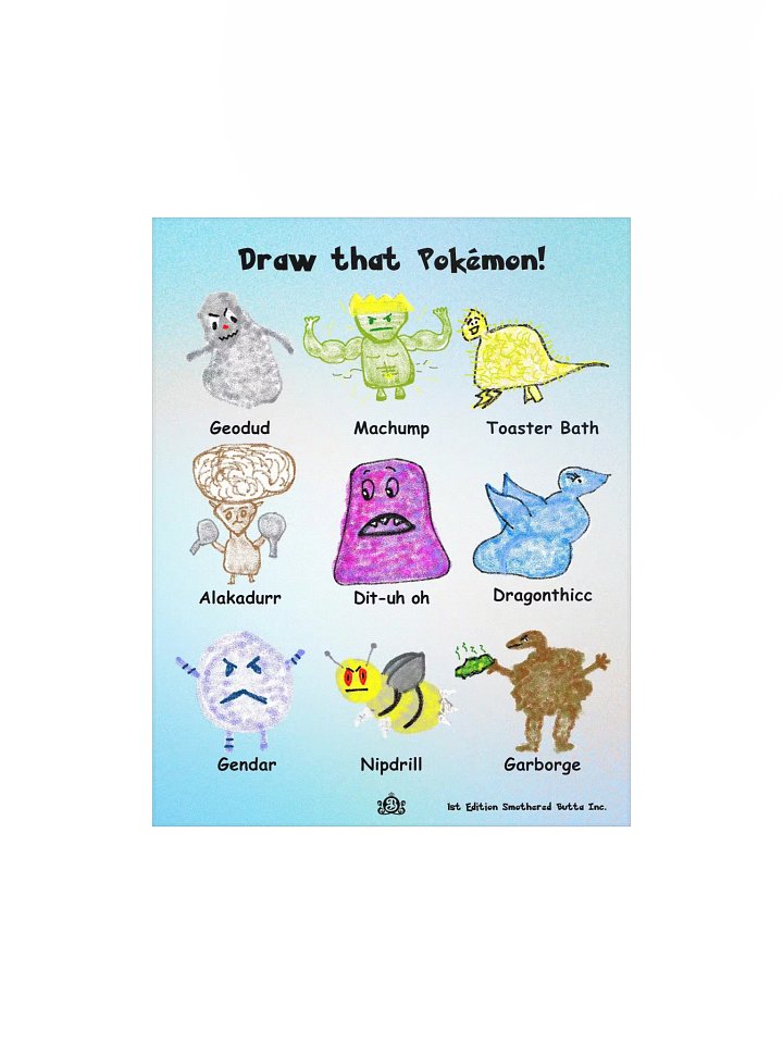 Draw that Pokémon! poster product image (1)
