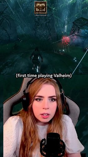 my first time playing valheim went pretty well!!! 

#gaming #streaming #valheim