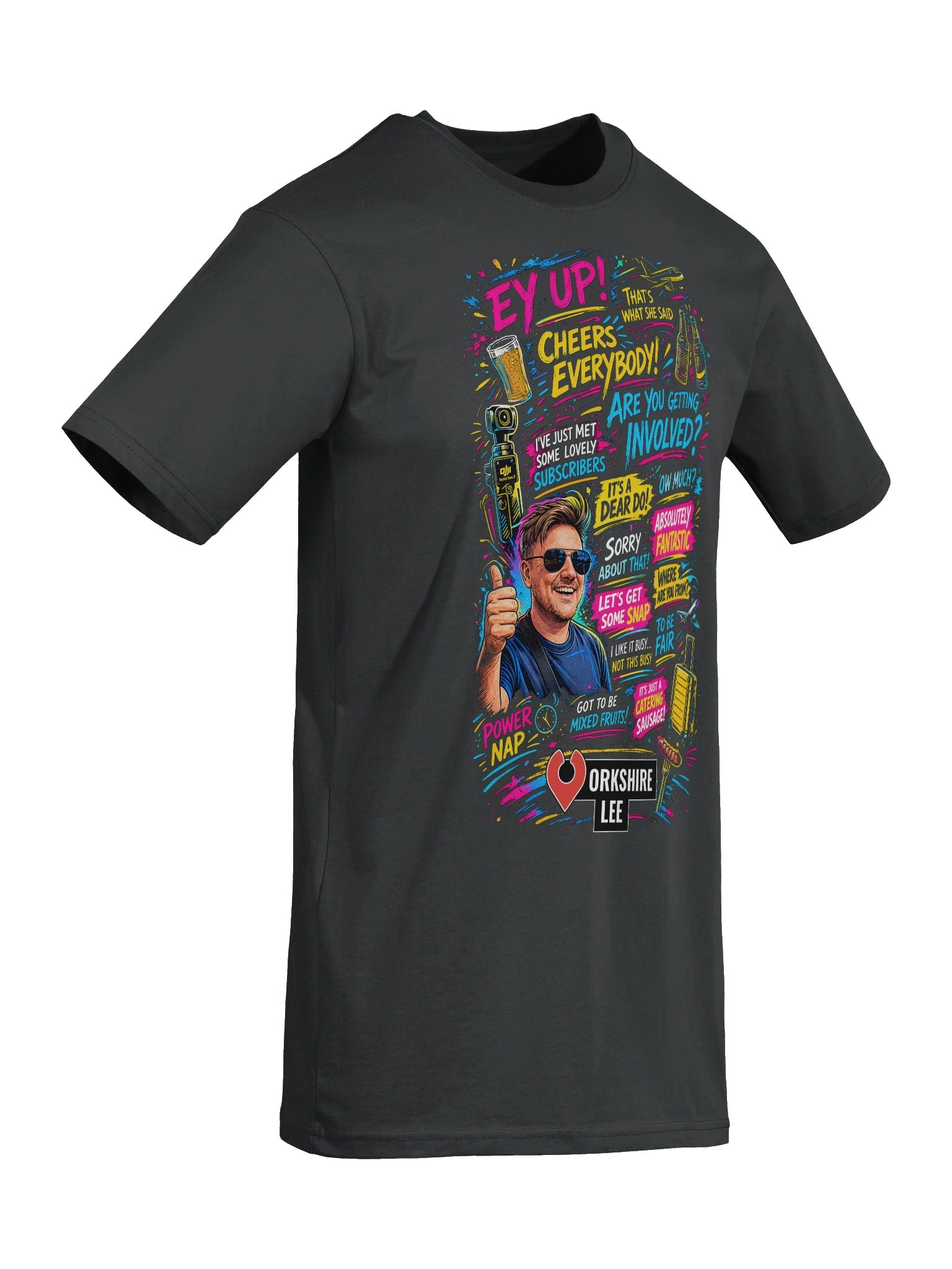 Yorkshire Lee Phrases Premium Heavyweight Tee product image (15)