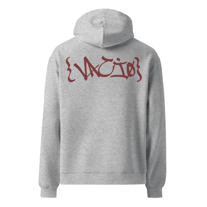 VACIO Grafitti Back Logo Relaxed Fit Hoodie (RED) product image (1)