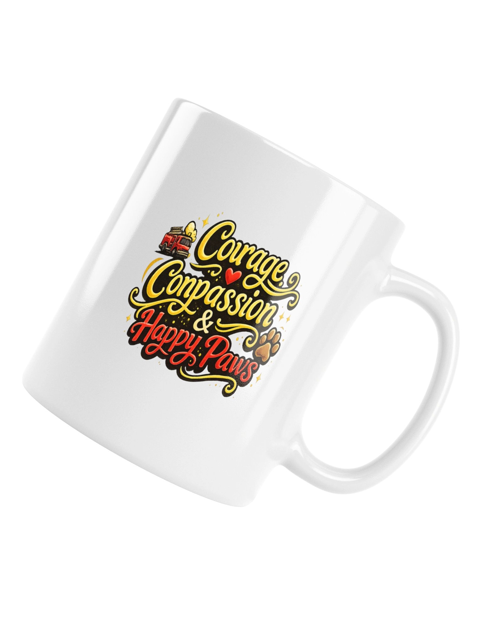 Sam the Firefighter Dog Mug product image (6)
