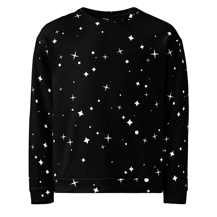 Starry Night Sky Unisex Sweatshirt product image (1)