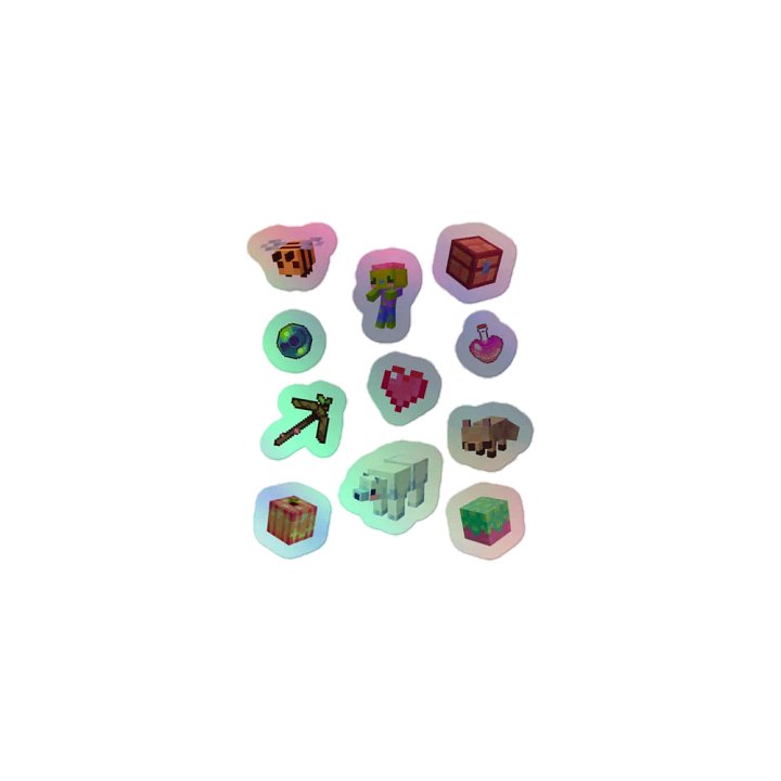 Holo Game On Pixel Sticker Pack product image (1)