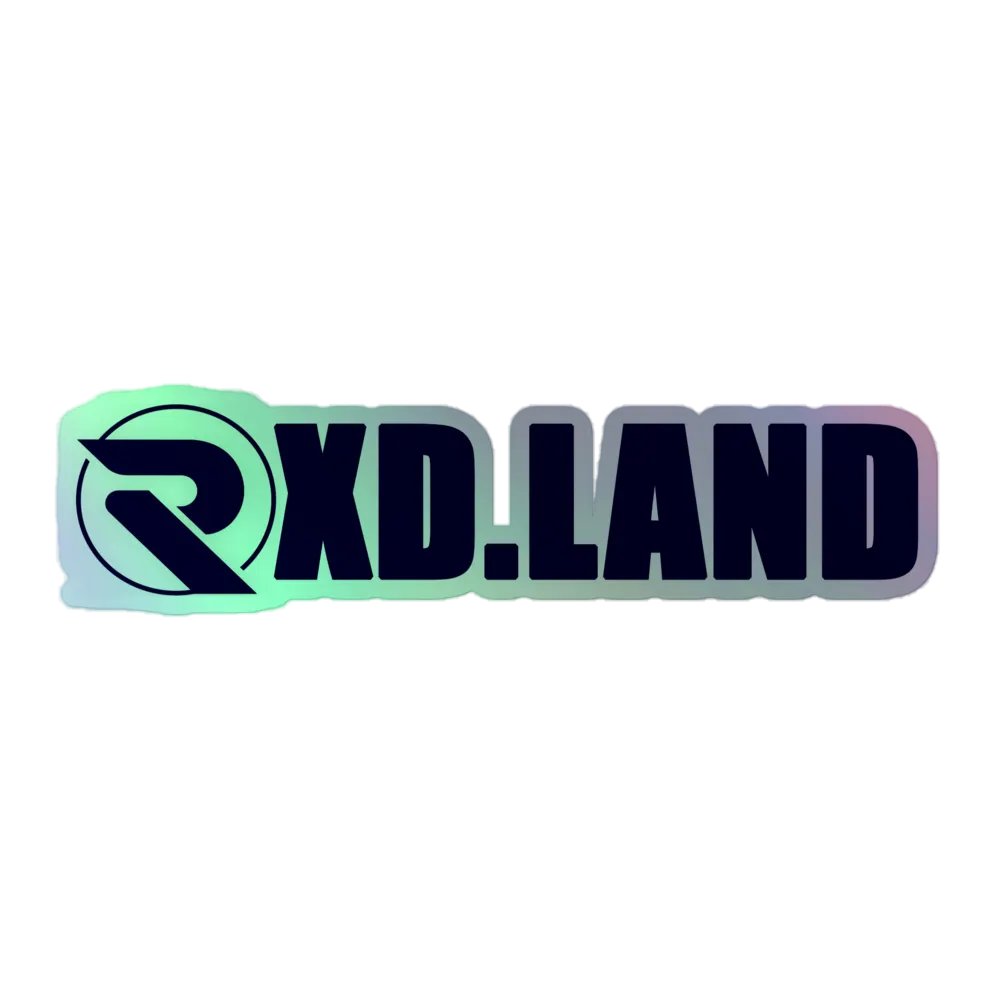 RXD.LAND Holo Sticker product image (1)