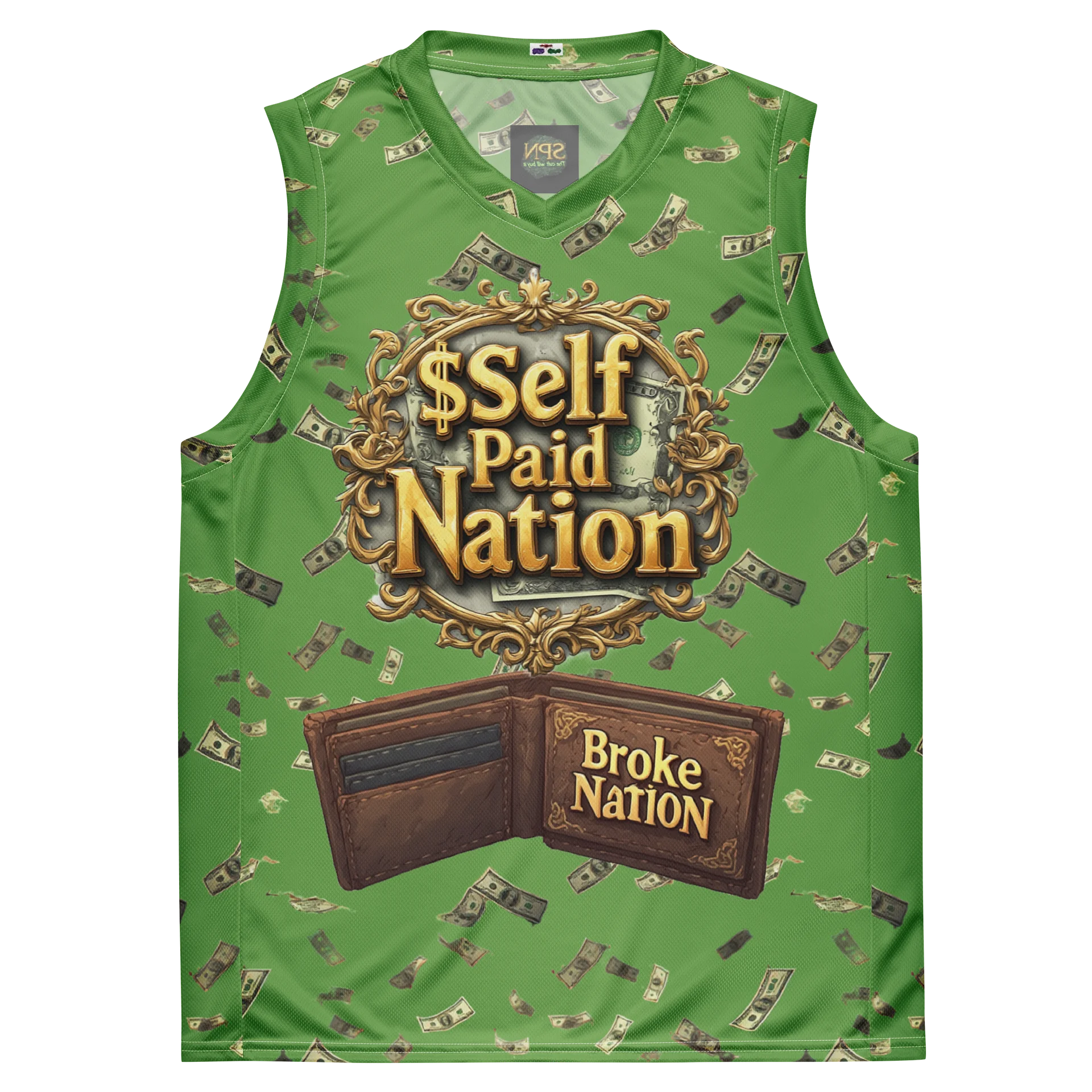 Aura Performance Recycled Basketball Jersey product image (2)