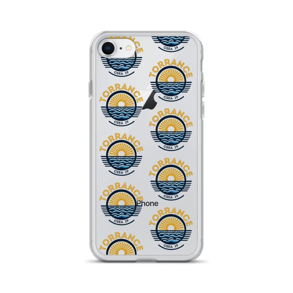 TUSD/CSEA Sun & Waves Clear iPhone® Case (multi) product image (1)