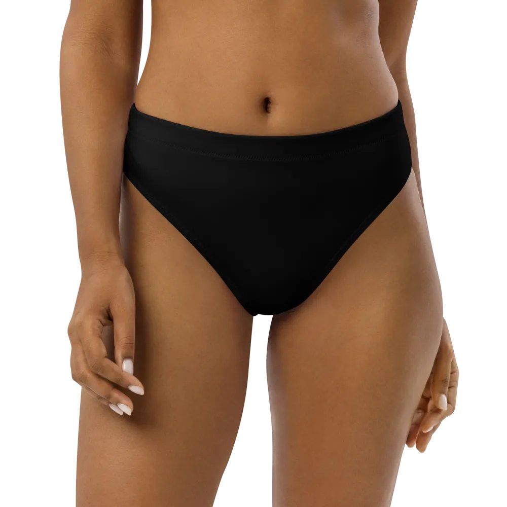 Eclipse Black High-Waisted Bikini Bottom product image (10)