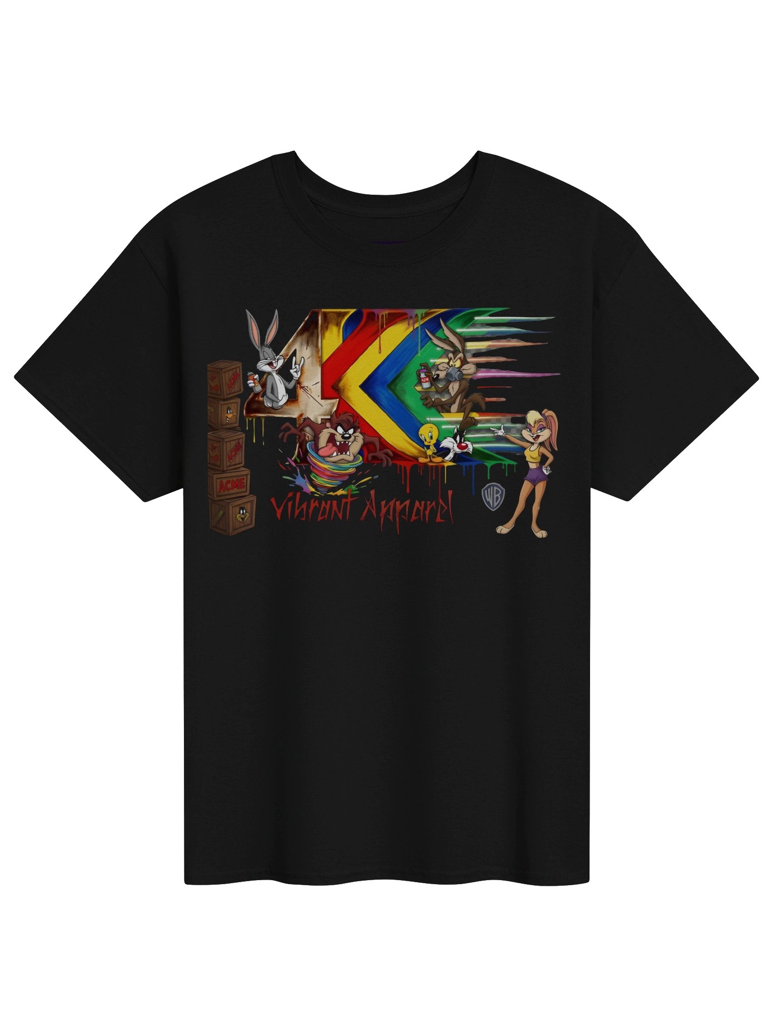 Vibrant Apparel x 4K Culture "Urban Nostalgia" Graphic Tee product image (5)
