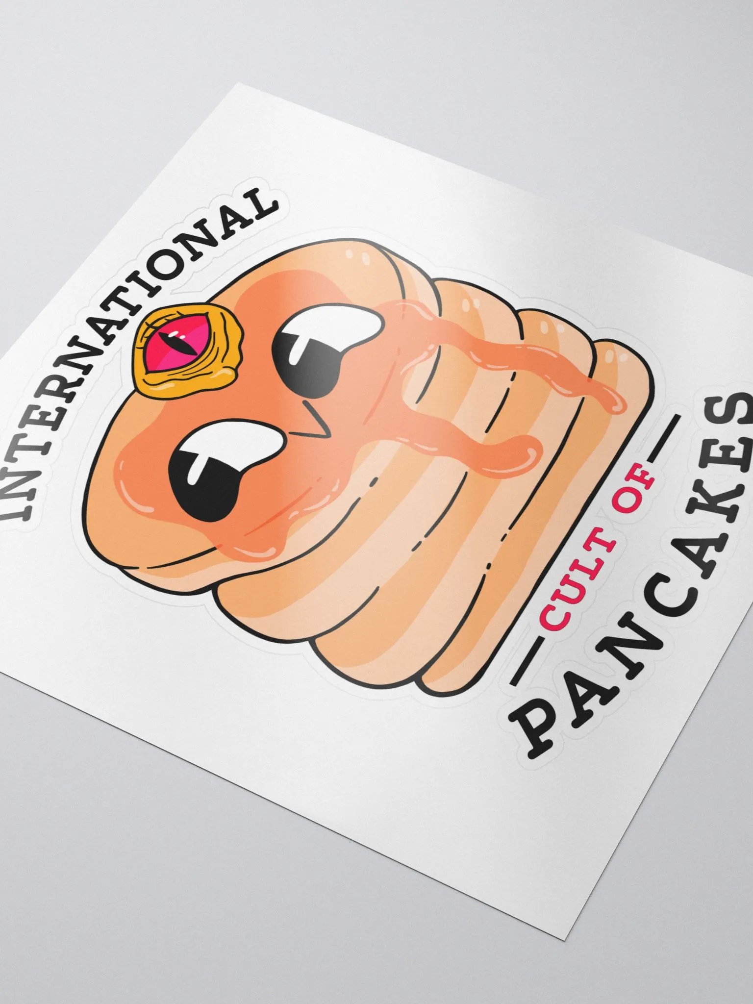 Pancake Cult Sticker product image (3)