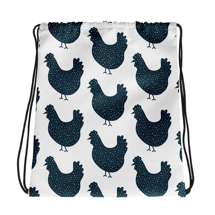 Country Chicken Drawstring Bag product image (1)