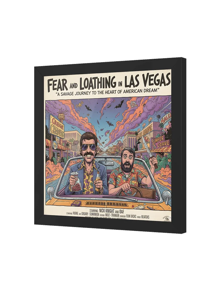 Fear and Loathing - Framed Print product image (2)